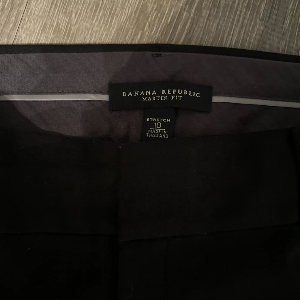 Banana Republic Black Martin Fit Pants - Picture 3 of 3